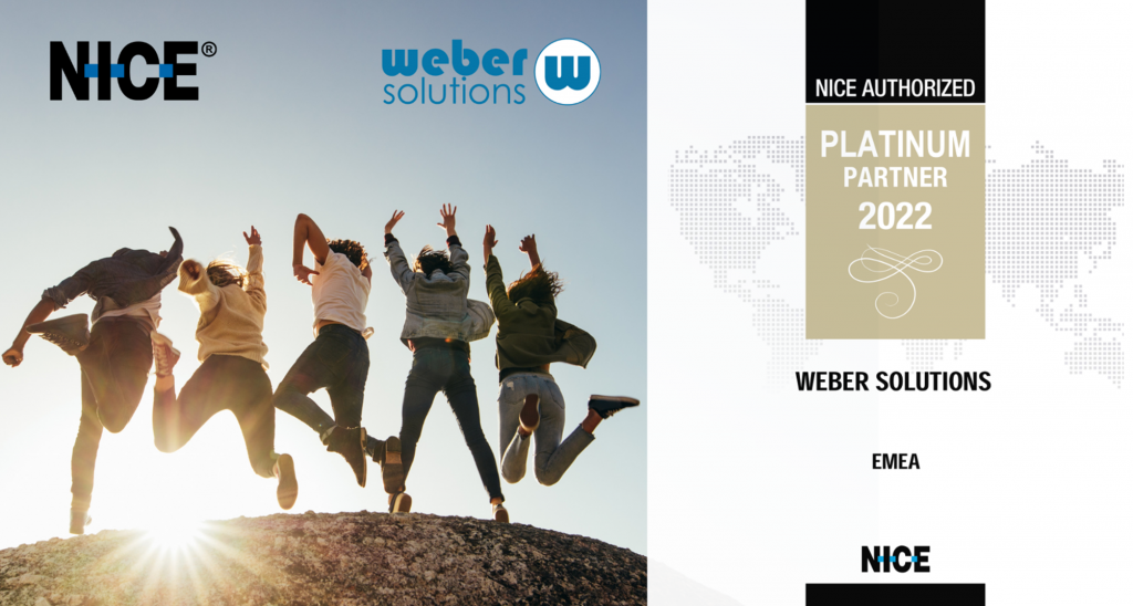 Weber Solutions es reconocido Platinum Business Partner de NICE