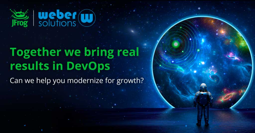 Weber Solutions y JFrog se unen