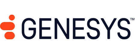 Logo de Genesys, partner principal de Weber Solutions en plataformas omnicanal y experiencia de cliente