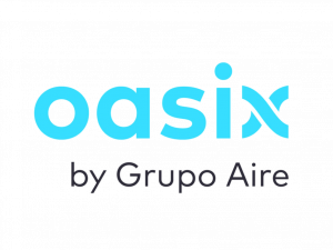 Logo de Oasix, partner cloud de Weber Solutions para entornos seguros y de alta disponibilidad.