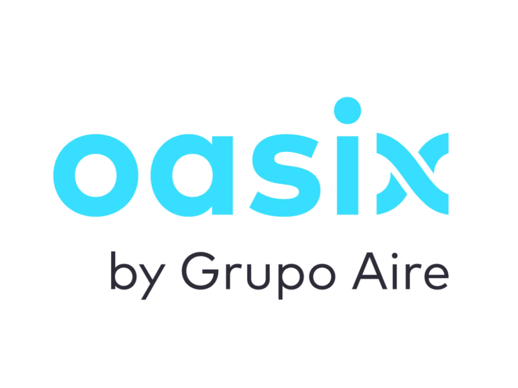 Logo Oasix Logo de Oasix, partner cloud de Weber Solutions para entornos seguros y de alta disponibilidad.